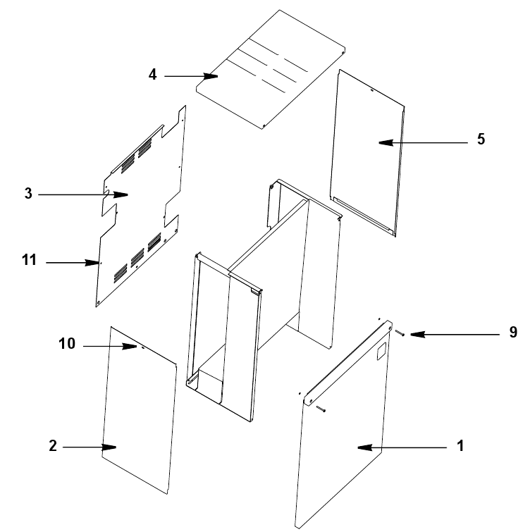 IB0800C Head Section Panels