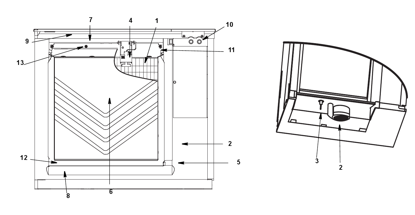 S1000 Evaporator Components