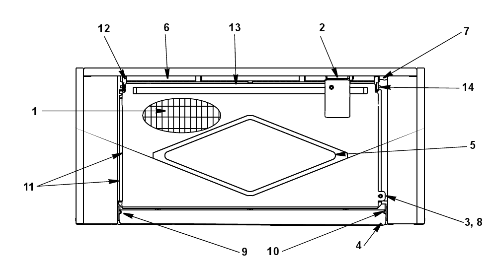 SU1000C Evaporator Components