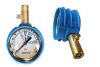re Gauge to check air pressure of the system