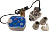 Water Leak Detector. Leak Block Sensor device with Auto Shutoff and Audible alarm. Includes 9V Battery and JG fittings.