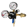 Primary Low Pressure N2 Regulator, 60 PSI with 5/16" Barb and Shut-off, for Nitorgen Cylinders