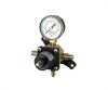 Secondary High Pressure CO2 Regulator, 115 PSI, with 1/4" Flare inlet and outlet fittings and Wall Bracket