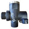 4 Way, end fitting, outlet, flush, IMF, cap