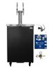 ProFusion beverage dispensing system and cooler. Pre-assembled with ProFusion device, N2 draft tower, hoses, N2 regulator and "D" Style keg coupler
