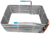 Water Coil W/Yoke, Stainless Steel for CR-2 and UCM2 series built after 2019