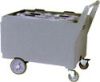 Ice Transport Cart, 240 lbs, less totes, for F Style Bin