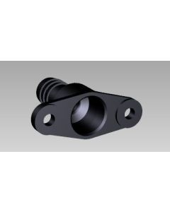 Water Inlet - Female Wing Adapter - Nylon - 0.375"