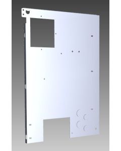 Back Panel with Electrical Connection Box - Air-cooled Models