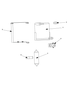 SF0600/SN0650 Water Cooled Refrigeration Components