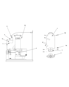 SF0900/SN0950 Evaporator Assembly