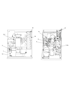 SF0900/SN0950 Refrigeration Compartment View 1