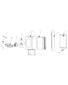 SF1200/SN1250 Air Cooled Refrigeration Components