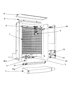 I1176C Evaporator Compartment