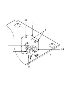 K0170 CONTROL BOX COMPONENTS