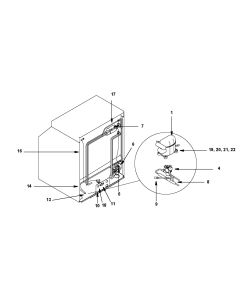 KF0150 REFRIGERATION COMPARTMENT
