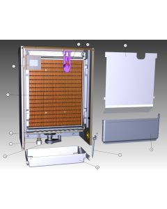 IBT1020C Evaporator Compartment