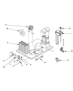 UNF0300A Evaporator Compartment