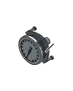 Pressure Gauge, 160 PSI, 1/4 MPT, EZRO Processor