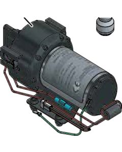 Tank Pump, Diaphragm 24 VDC 70 PSI, EZRO ATM Tanks