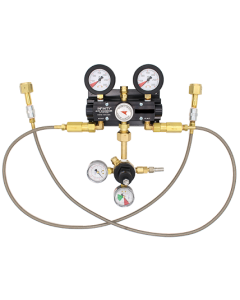CO2 Auto Change Over CO2 Cylinder Auto Change Over Device with wall bracket and Primary CO2 Reg
