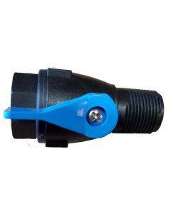 Inlet Shut off valve, 3/4" MPT and FPT