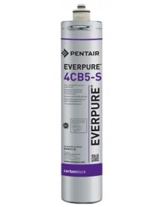 4CB5-S, 1.67 GPM, 6,000 GAL, 5.0 MICRON, COMPACT CARBON BLOCK WITH POLYPHOSPHATE SCALE INHIBITOR, EV961726