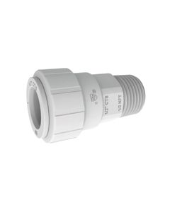 3/4" Male NPT to 1/2" CTS Pipe (5/8" OD Stem) JG Push-in tube end