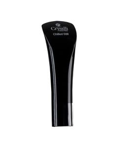 Ergonomic Black Tap handle with Crysalli Chilled Still Water graphics