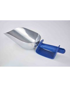 5.3 lbs NSF Aluminum Ice Scoop with Knuckle Guard