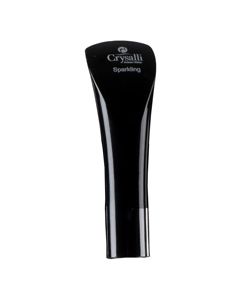 Ergonomic Black tap handle with Crysalli Sparkling Water Graphics